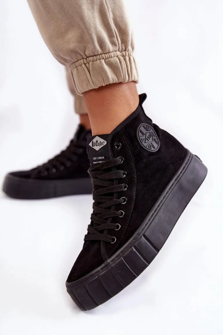 Wysokie Trampki Lee Cooper LCJ-22-31-1432L Czarne