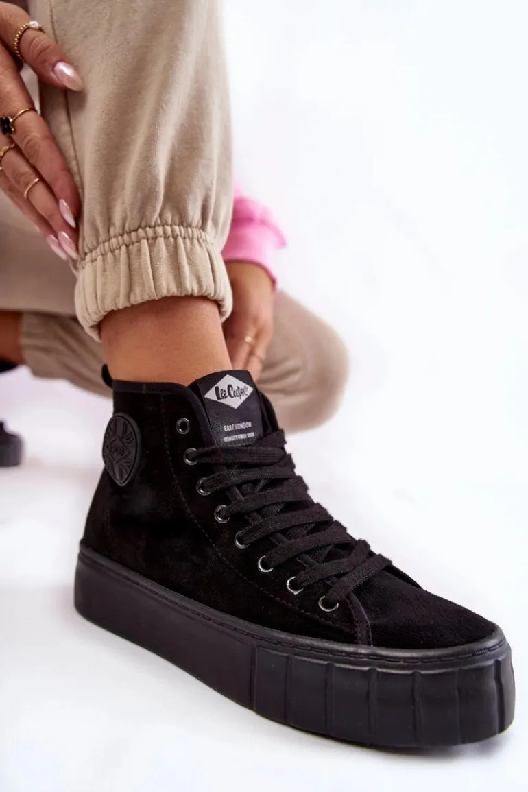 Wysokie Trampki Lee Cooper LCJ-22-31-1432L Czarne