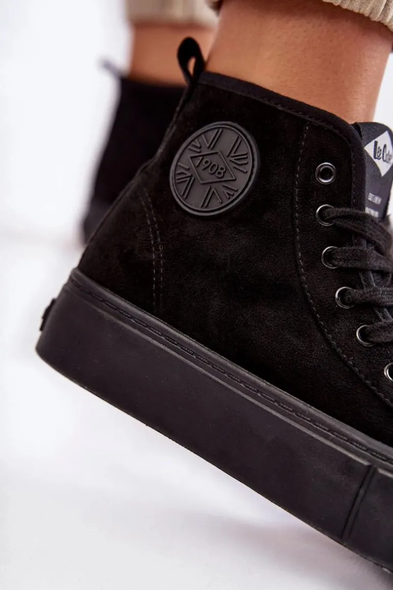 Wysokie Trampki Lee Cooper LCJ-22-31-1432L Czarne
