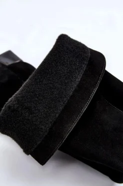 Zamszowe Kozaki Muszkieterki Laura Messi 2221 Czarne