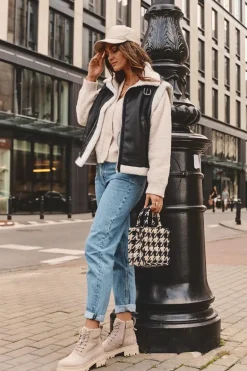 Zamszowe Trapery Botki Ocieplane Beżowe Alden