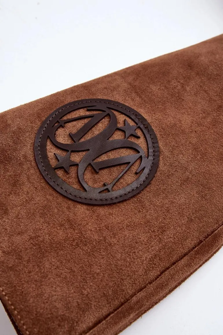 Zazoo 3367 Zamszowe Kozaki Damskie Przed Kolano Brązowe